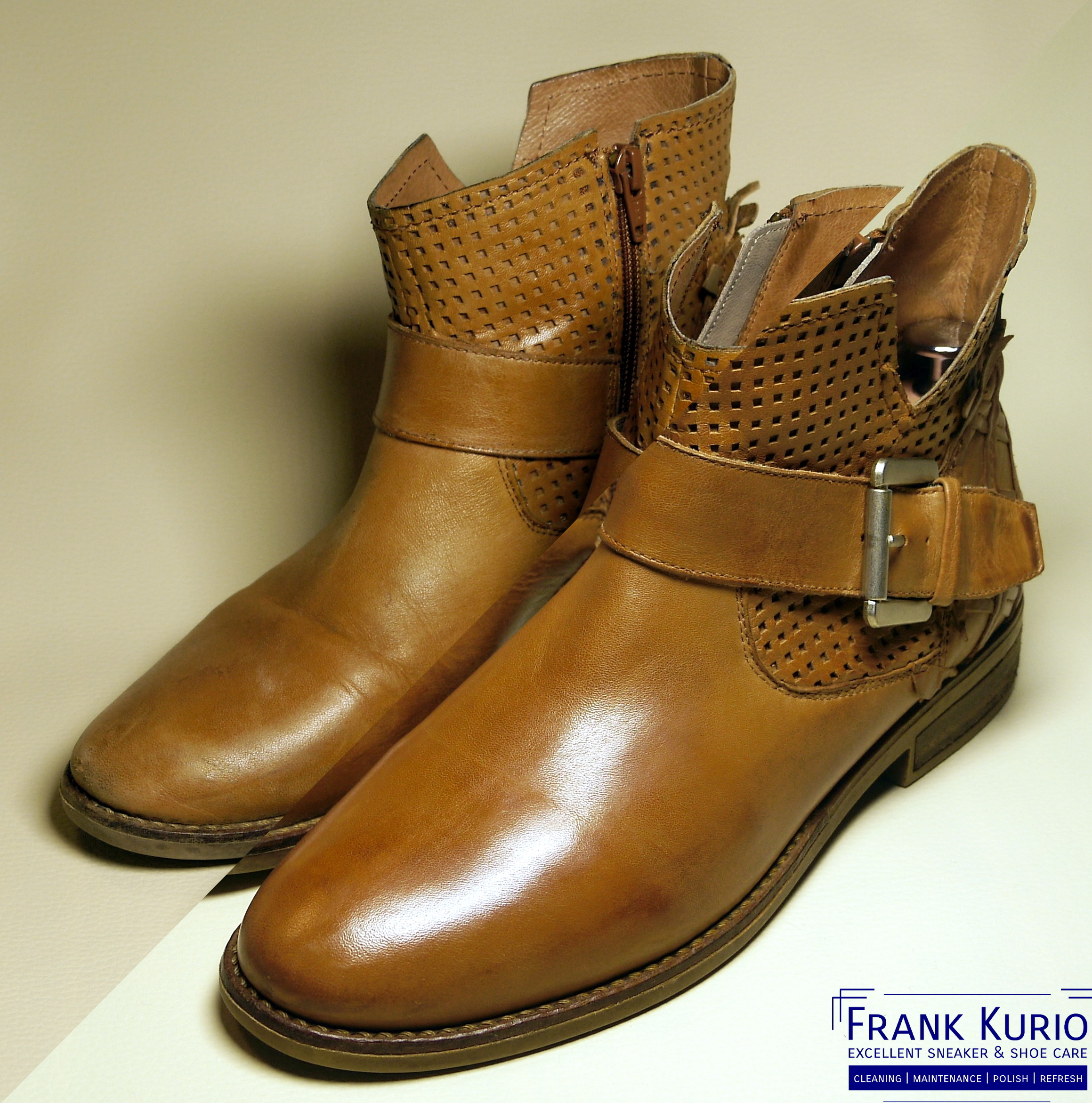 Come in shoe lovers! Reinigung & Pflege Marco Polo Damen High Boot Feb 2019 Blog Frank